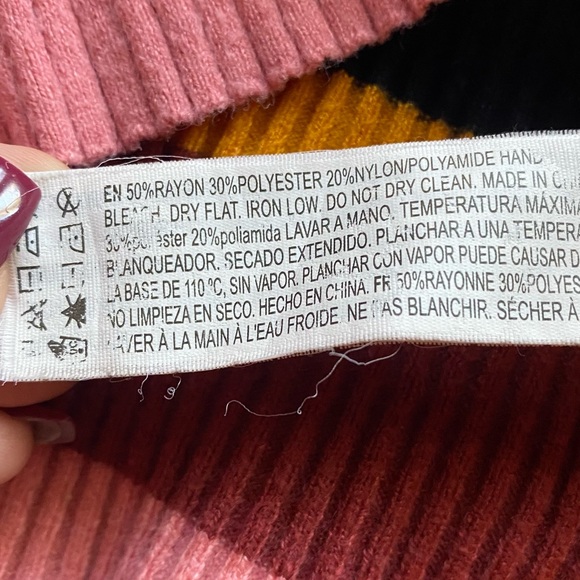 Forever 21 Striped Ribbed Sweater - Picture 3 of 4